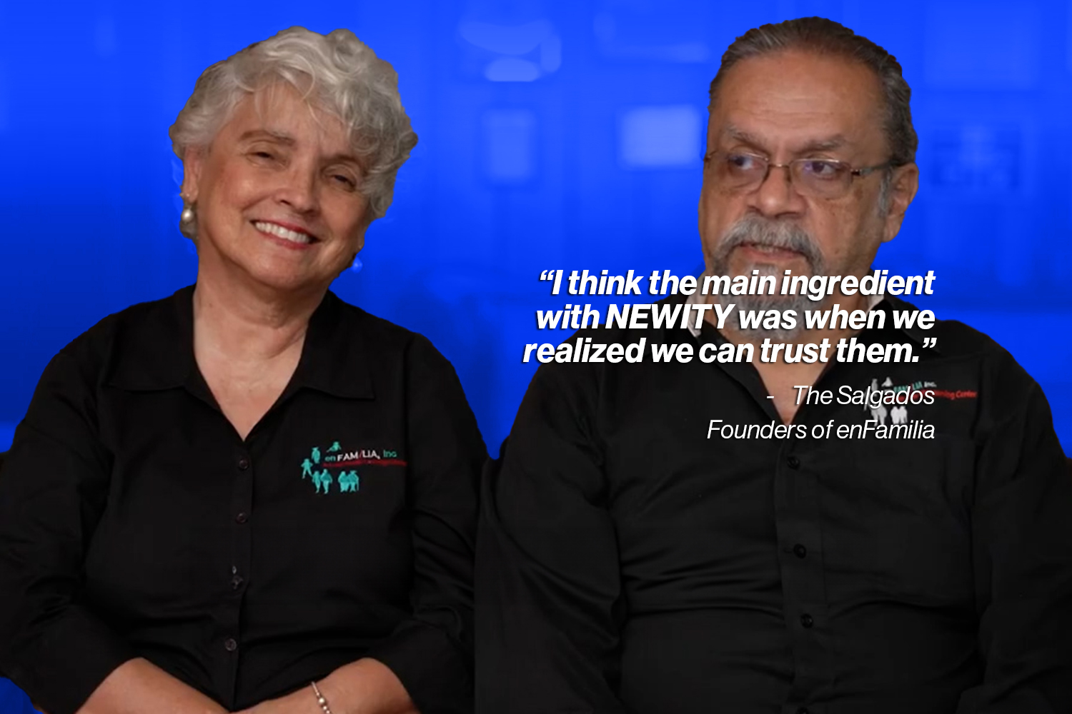 The Salgados, owners of enFamilia.